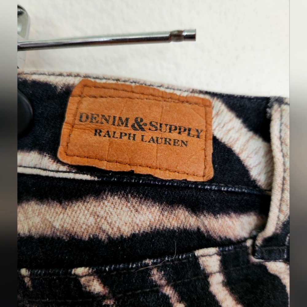 Animal print zebra jeans all over rock and roll - Picture 4 of 12